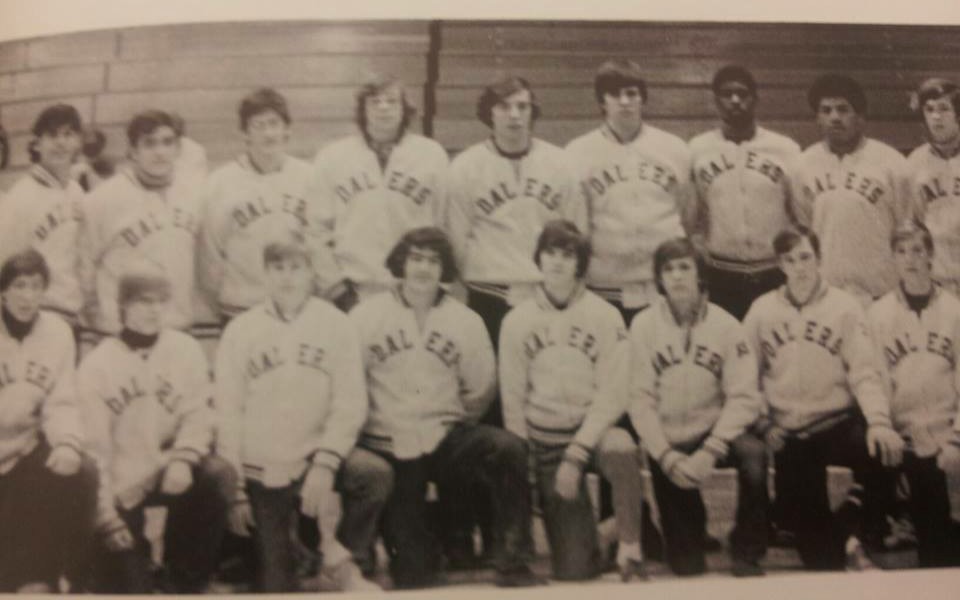 Wrestling team Farmingdale High School 1974